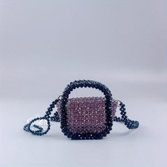 Stylish Mini Beaded Crossbody Bag for Women