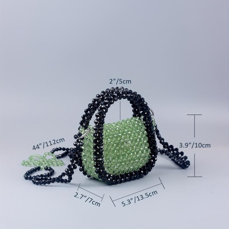 Stylish Mini Beaded Crossbody Bag for Women