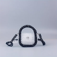 Stylish Mini Beaded Crossbody Bag for Women