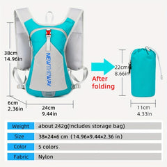 Ultralight Sports Backpack for Running, Cycling, Hiking
