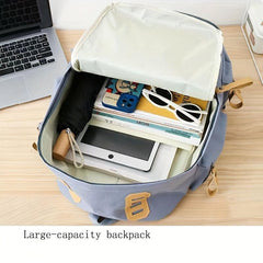 Canvas Backpack Large Capacity Travel Backpack