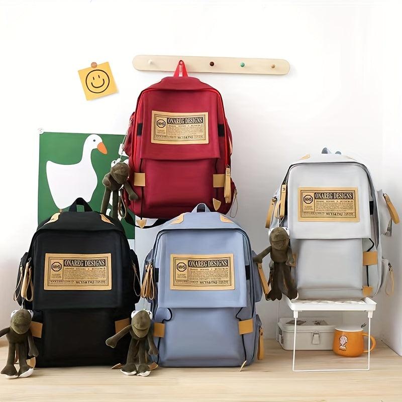 Canvas Backpack Large Capacity Travel Backpack