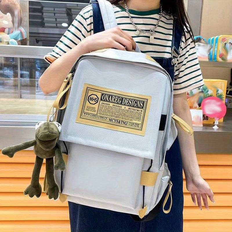 Canvas Backpack Large Capacity Travel Backpack