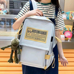 Canvas Backpack Large Capacity Travel Backpack