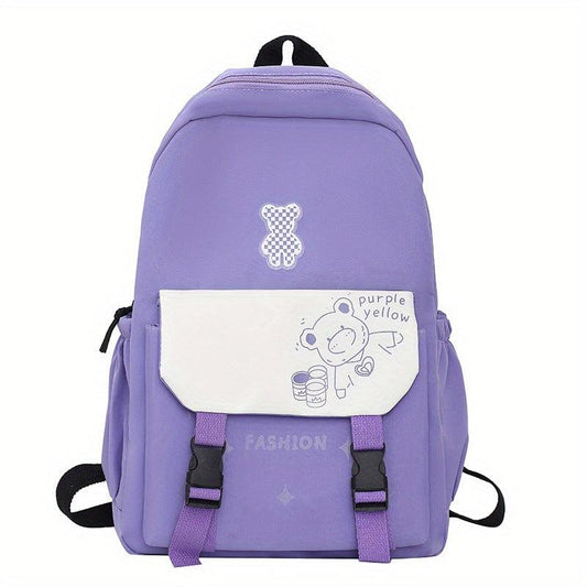 Large Capacity Backpack with Adjustable Strap