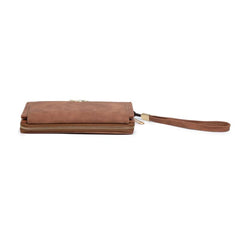 Vintage Solid Long Wallet Clutch Coin Purse Women's Credit Card Holder