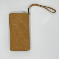 Vintage Solid Long Wallet Clutch Coin Purse Women's Credit Card Holder