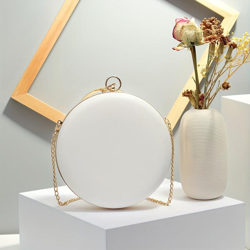 Flower Decor Chain Bag for Party