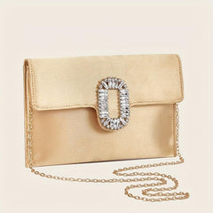 Rhinestone Decor Evening Bag Clutch Purse For Women