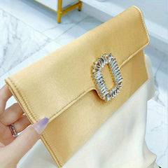 Rhinestone Decor Evening Bag Clutch Purse For Women