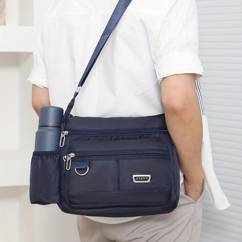 Men's Shoulder Bag Large Messenger Bag Briefcase
