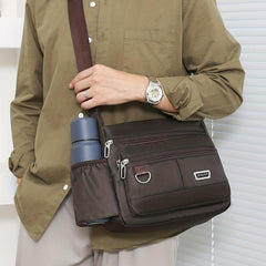 Men's Shoulder Bag Large Messenger Bag Briefcase