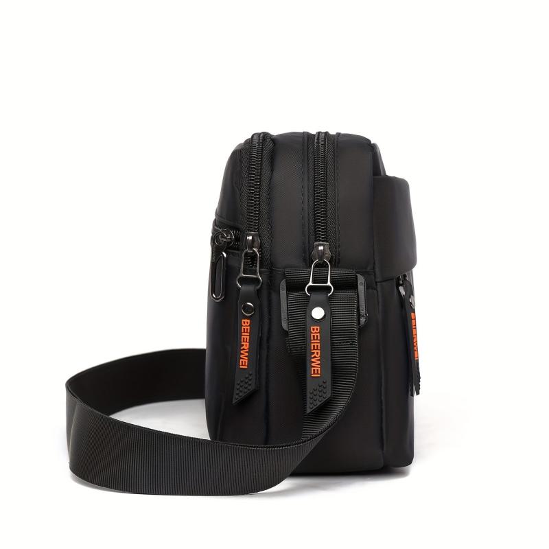 Men's Casual Waterproof Messenger Bag Small Crossbody Bag