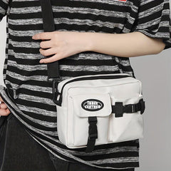 Casual Nylon Men's Cross Body Sling Bag Messenger Mobile Phone Bag