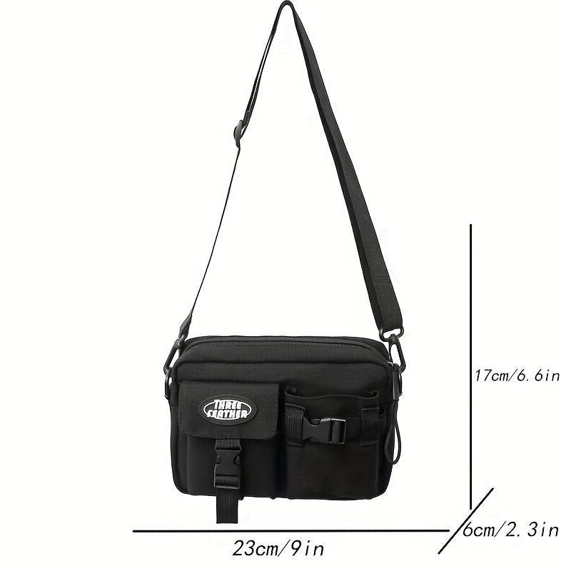 Casual Nylon Men's Cross Body Sling Bag Messenger Mobile Phone Bag