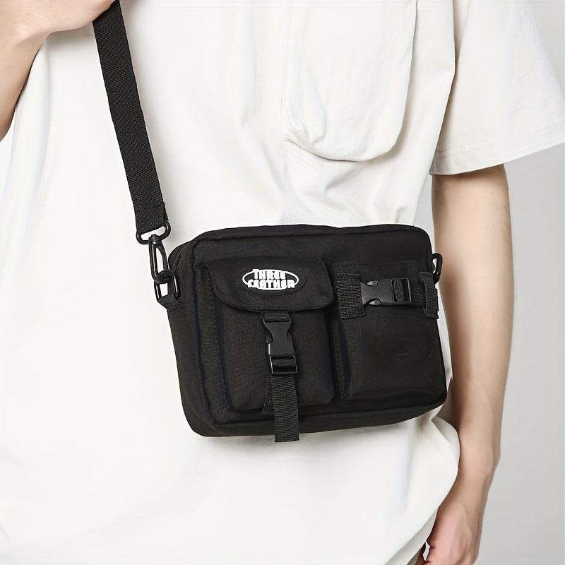Casual Nylon Men's Cross Body Sling Bag Messenger Mobile Phone Bag