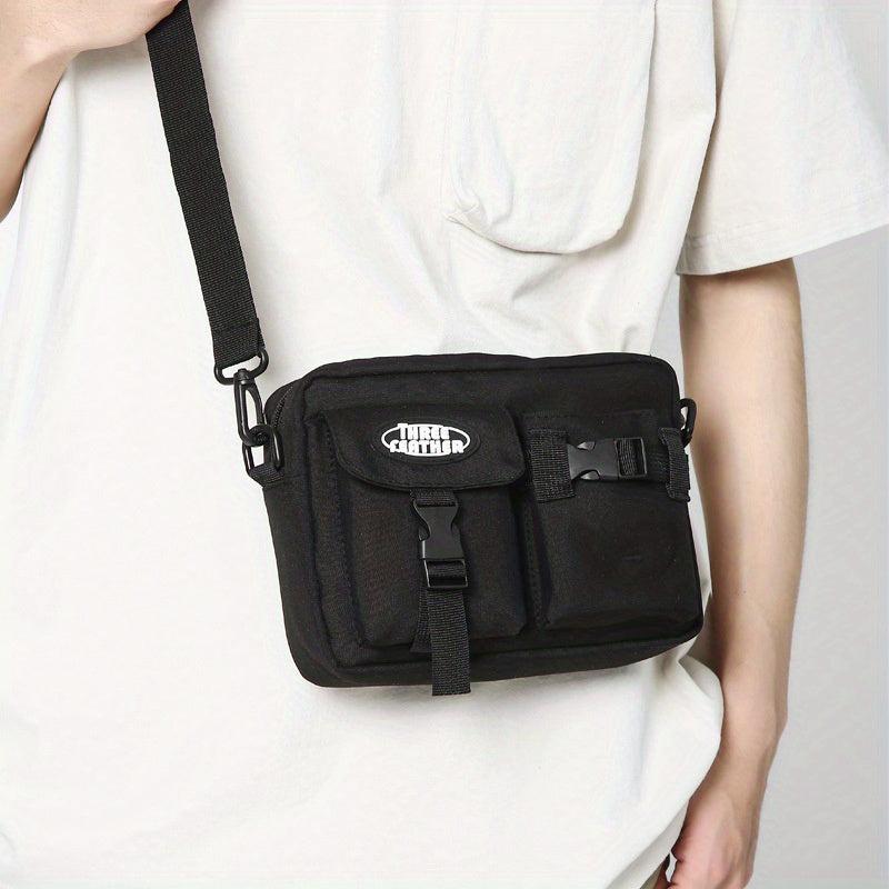 Casual Nylon Men's Cross Body Sling Bag Messenger Mobile Phone Bag