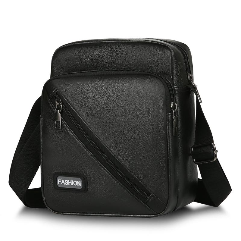Men's PU Leather Crossbody Bag