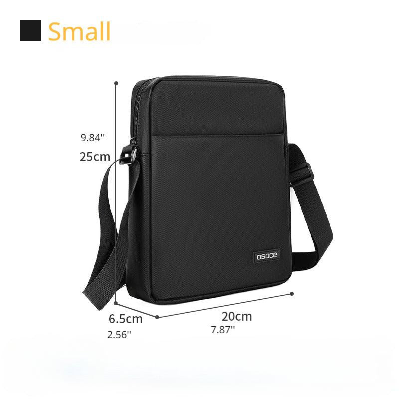Men's Multifunctional Shoulder Bag for Hiking Running Travel