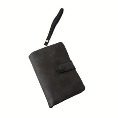 Vintage Short Wallet Coin Purse Card Holder with Wristlet
