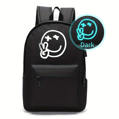 2pcs Lightweight Travel Backpacks Large Capacity Casual Backpack School Bag