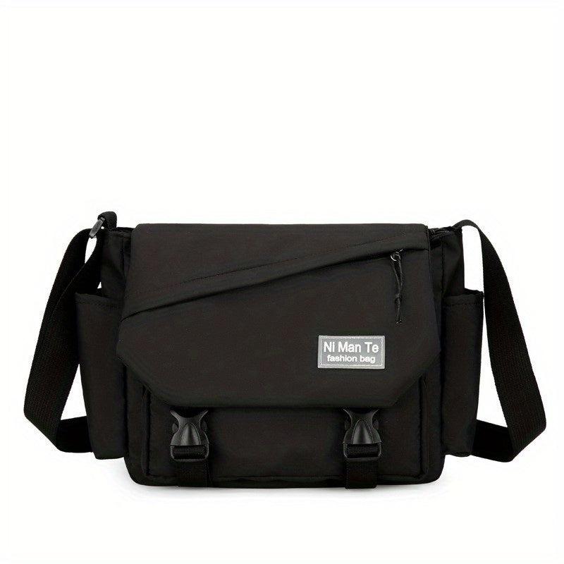 Men's Large Capacity Shoulder Bag Travel Crossbody Bag