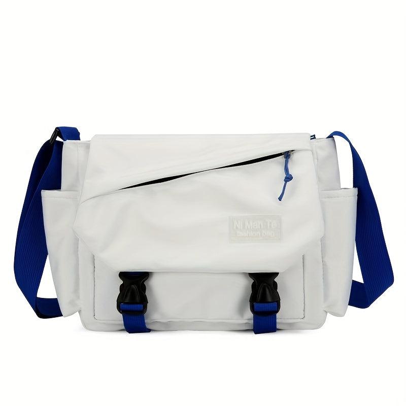 Men's Large Capacity Shoulder Bag Travel Crossbody Bag