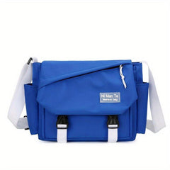 Men's Large Capacity Shoulder Bag Travel Crossbody Bag