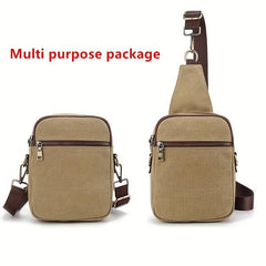 Men's Casual Crossbody Bag Shoulder Bag Outdoor Sports Chest Bag