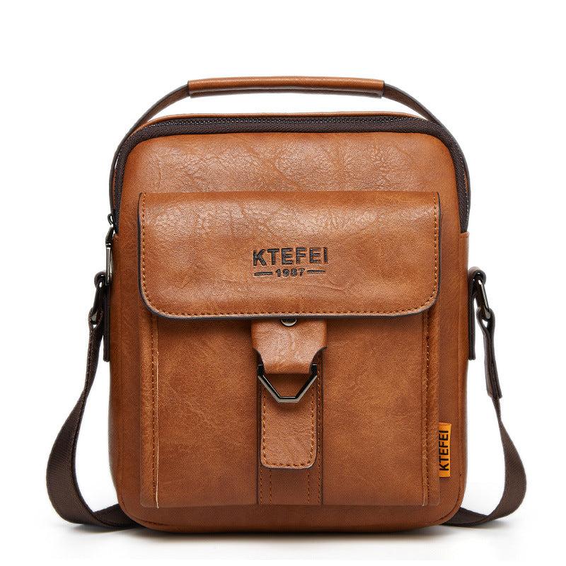 Men's Large Capacity Business Shoulder Bag