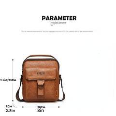 Men's Large Capacity Business Shoulder Bag
