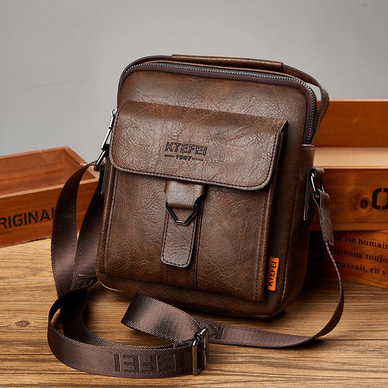 Men's Large Capacity Business Shoulder Bag