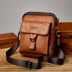Men's Large Capacity Business Shoulder Bag