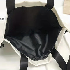 Pleated Nylon Shoulder Bag Crossbody Large Capacity Bag