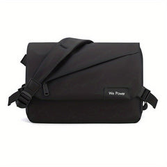 Men's Crossbody Bag Flap Shoulder Bag Large Capacity Waterproof Messenger Bag