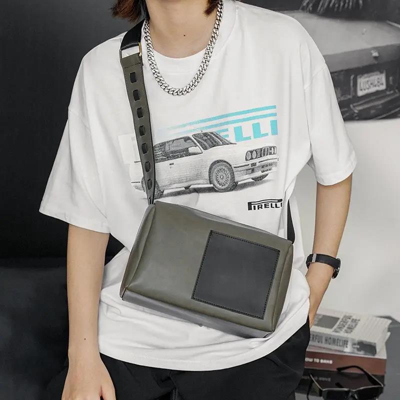 Vintage Casual Men's Shoulder Bag Street Retro Messenger Bag