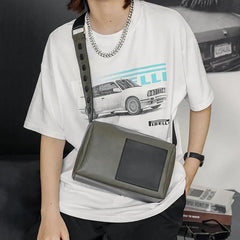 Vintage Casual Men's Shoulder Bag Street Retro Messenger Bag