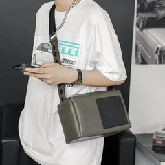 Vintage Casual Men's Shoulder Bag Street Retro Messenger Bag