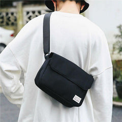 Waterproof Nylon Messenger Bags For Men Large Capacity Youth Shoulder Bag