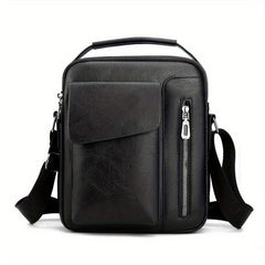 Men's Retro Business Casual Shoulder Bag Waterproof Crossbody Bag