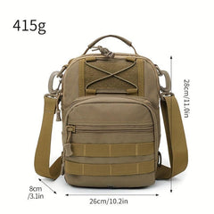 Men's Messenger Bag Backpack Outdoor Travel Bag Multifunctional Shoulder Bag