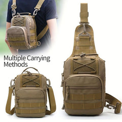Men's Messenger Bag Backpack Outdoor Travel Bag Multifunctional Shoulder Bag
