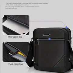 Men's Casual Shoulder Bag - Crossbody Sling Bag for Outdoor Sport