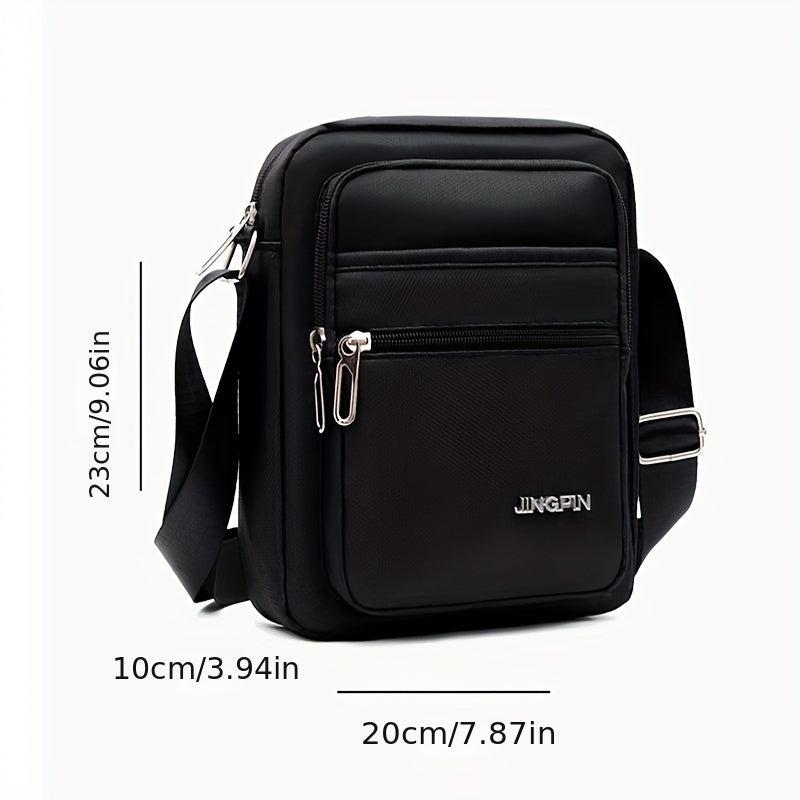 Men's Nylon Shoulder Bag Messenger Bag Waterproof Cross body Bag