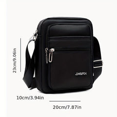 Men's Nylon Shoulder Bag Messenger Bag Waterproof Cross body Bag