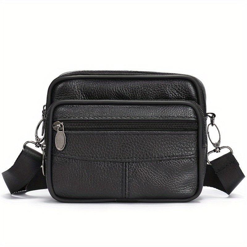 Men's Casual Leather Shoulder Bag Crossbody Bag