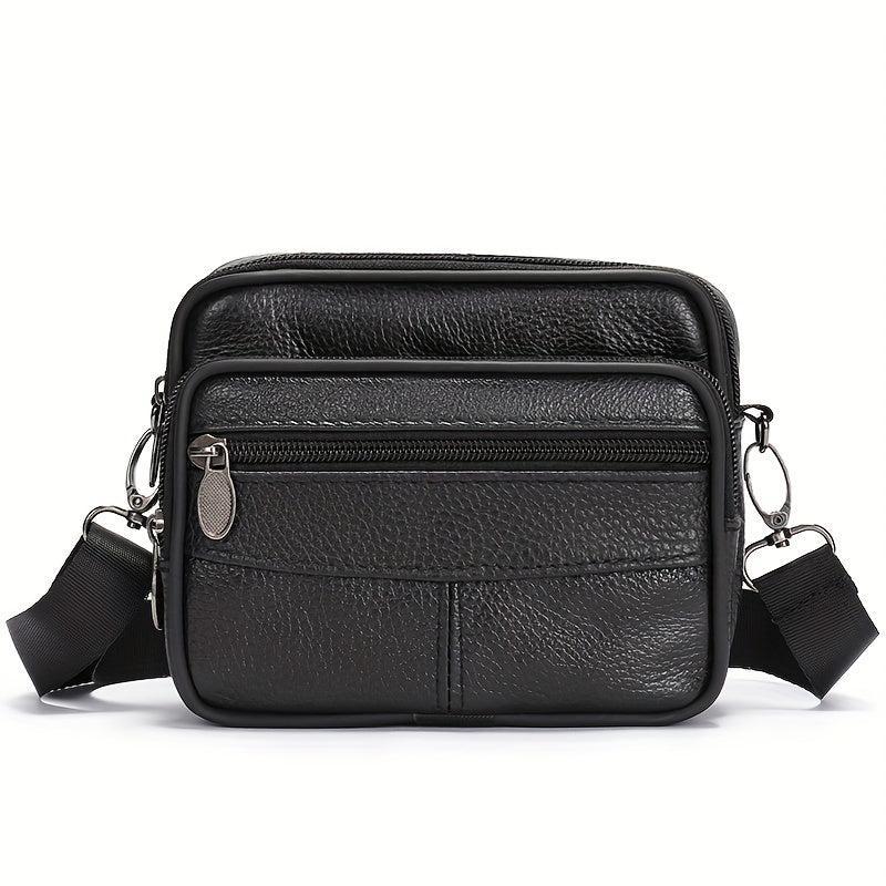 Men's Casual Leather Shoulder Bag Crossbody Bag