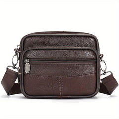 Men's Casual Leather Shoulder Bag Crossbody Bag