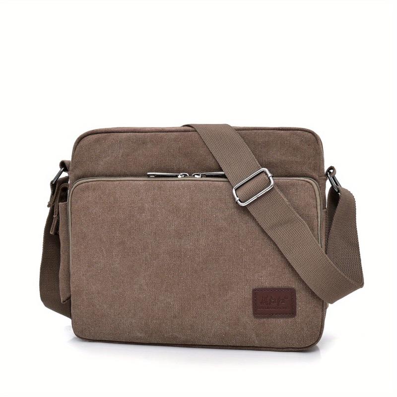 Men's Large Capacity Crossbody Bag Shoulder Travel Bag