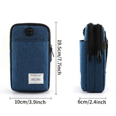 Men's Messenger Bag Waterproof Cross Body Travel Work Utility Bags